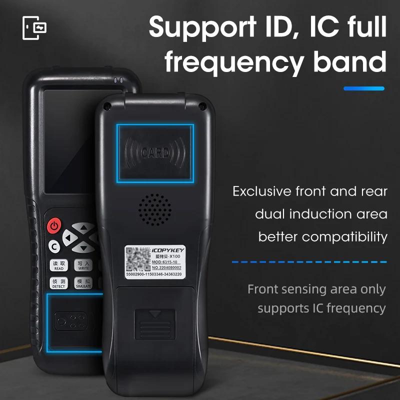  Ʈ ī   RFID , X100 USB Ʈ ׼ ī α׷ , ȣȭ Ű , 125KHz, 13.56MHz, NFC